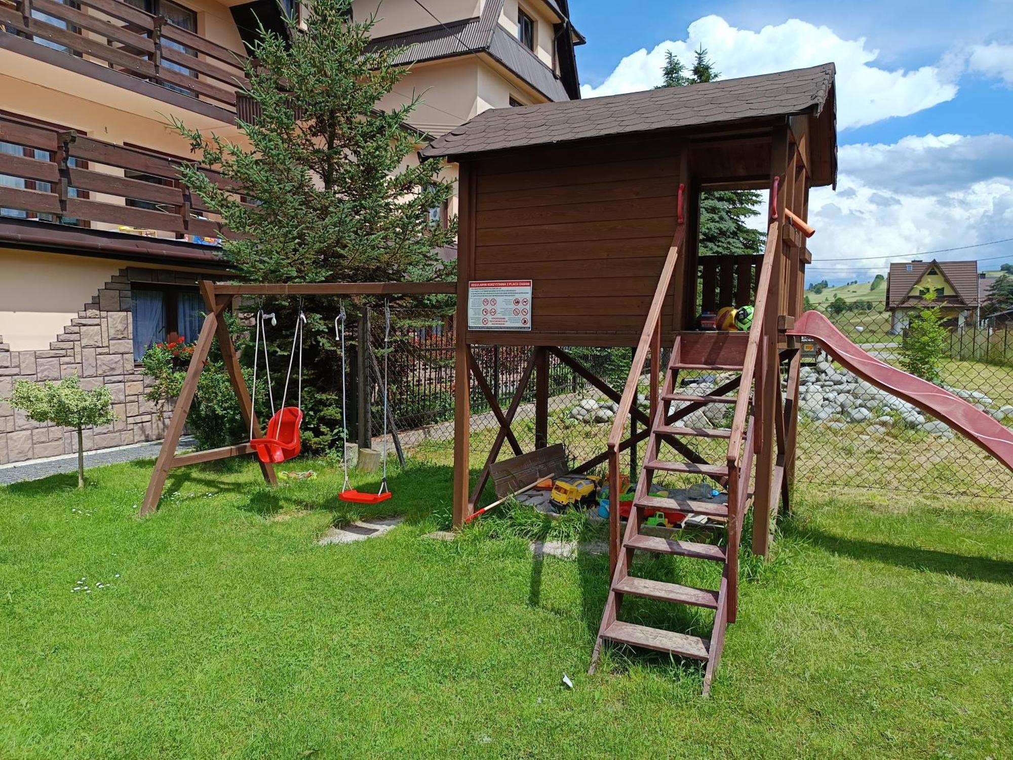 Wynajem Pokoi Stachon Apartman Poronin Kültér fotó