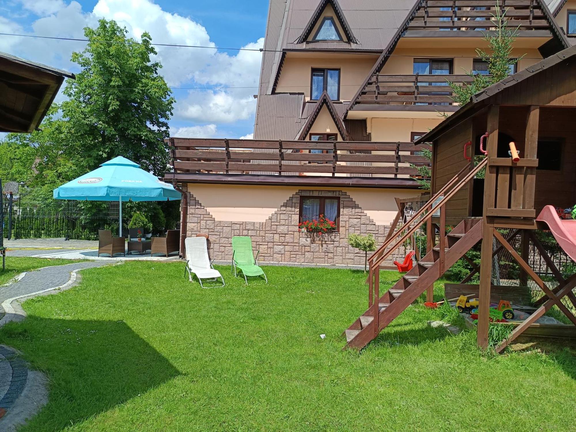 Wynajem Pokoi Stachon Apartman Poronin Kültér fotó